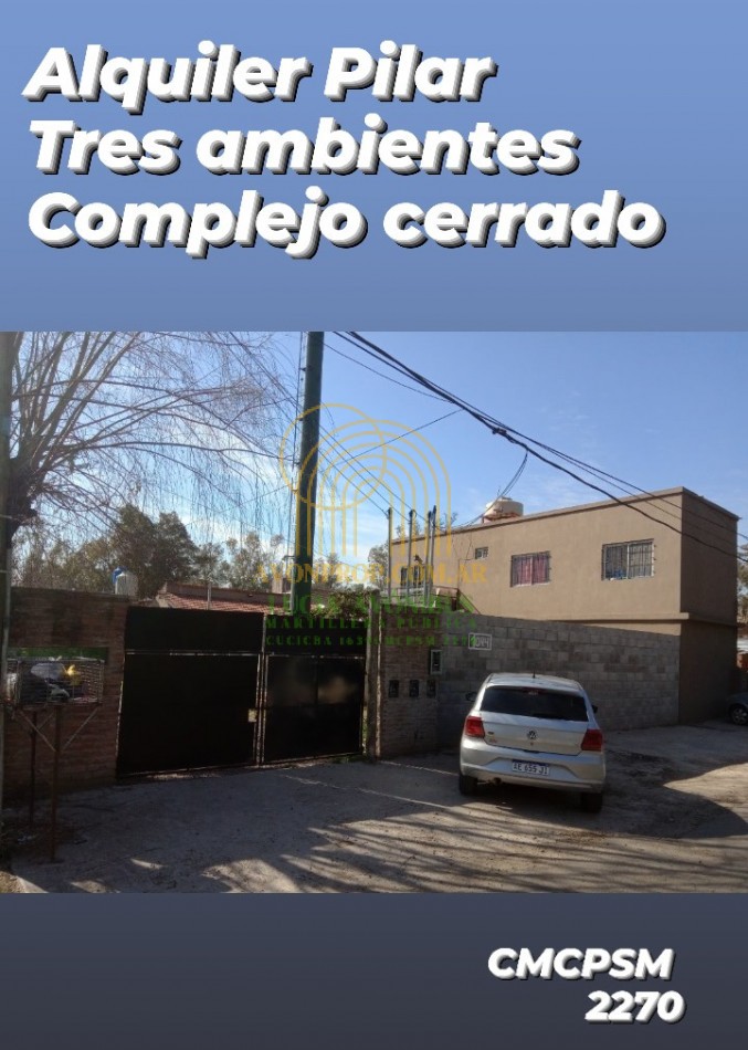 Alquiler Departamento en Pilar